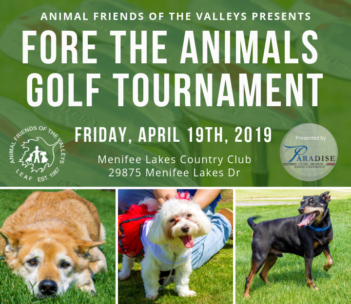 FORE the Animals Golf Tournament